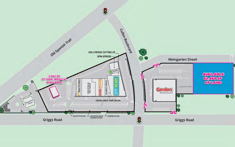 More Photos Of NEQ Griggs Rd @ Cullen Blvd, Houston Land For Lease