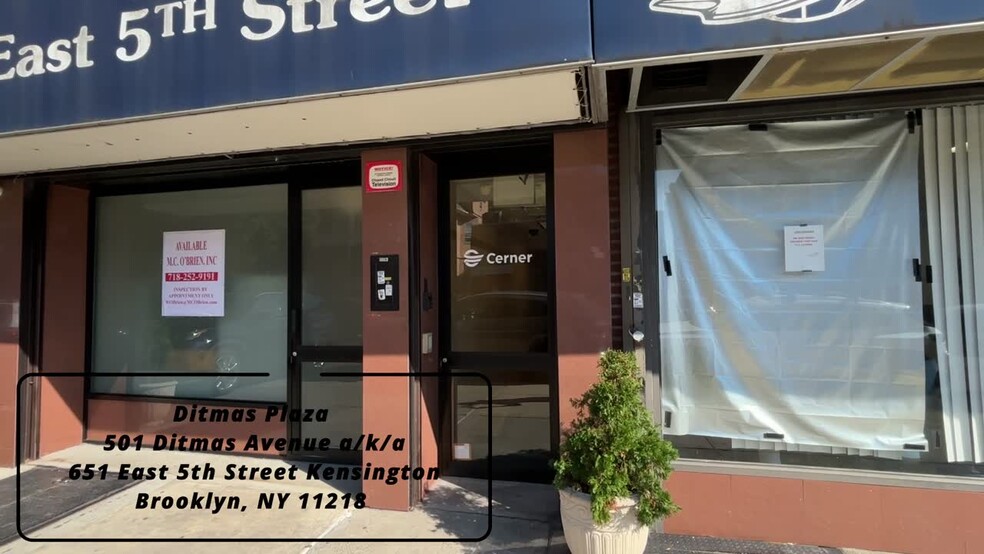 Primary Photo Of 501 Ditmas Ave, Brooklyn Storefront Retail Office For Lease