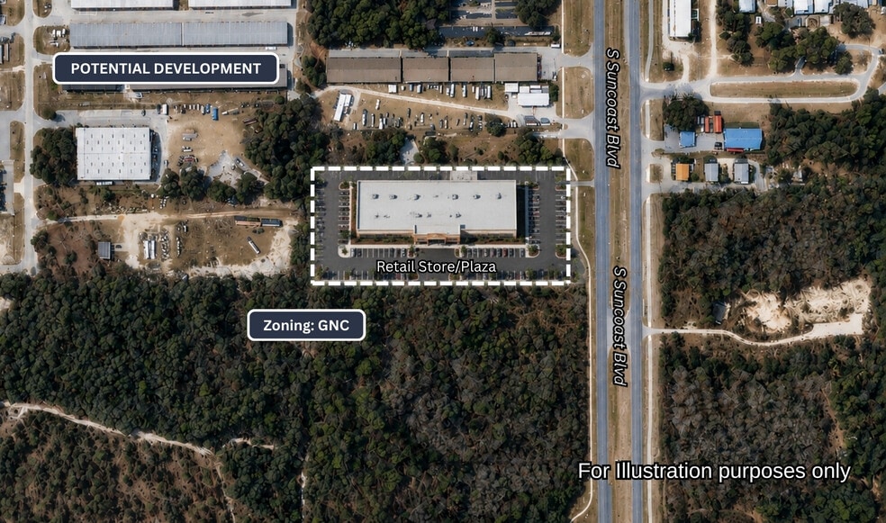 More Photos Of 6480 S Suncoast Blvd, Homosassa Land For Sale