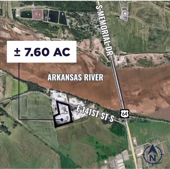 More Photos Of 7505 E 141st St S, Bixby Land For Sale