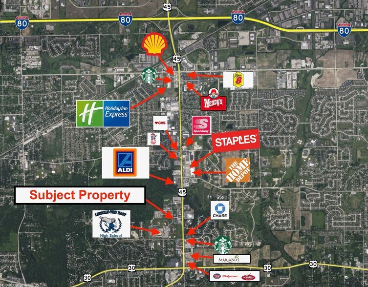 More Photos Of 9645 Lincolnway Ln, Frankfort Storefront Retail Office For Lease