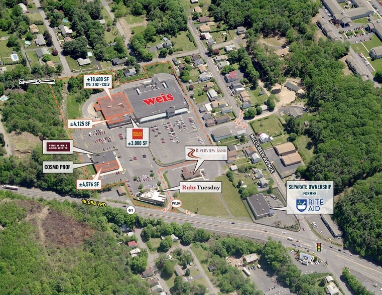 Primary Photo Of 500-532 Pottsville Park Plz, Pottsville Unknown For Lease