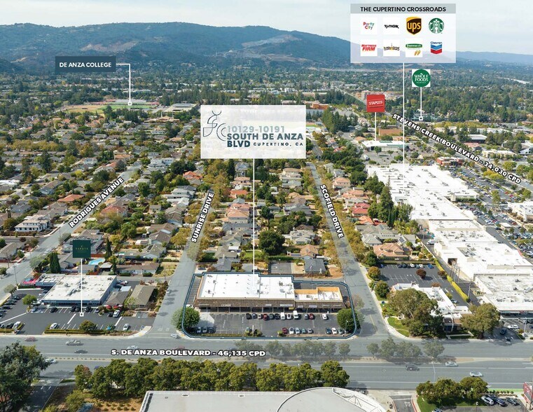 More Photos Of 10129-10191 S De Anza Blvd, Cupertino Freestanding For Sale
