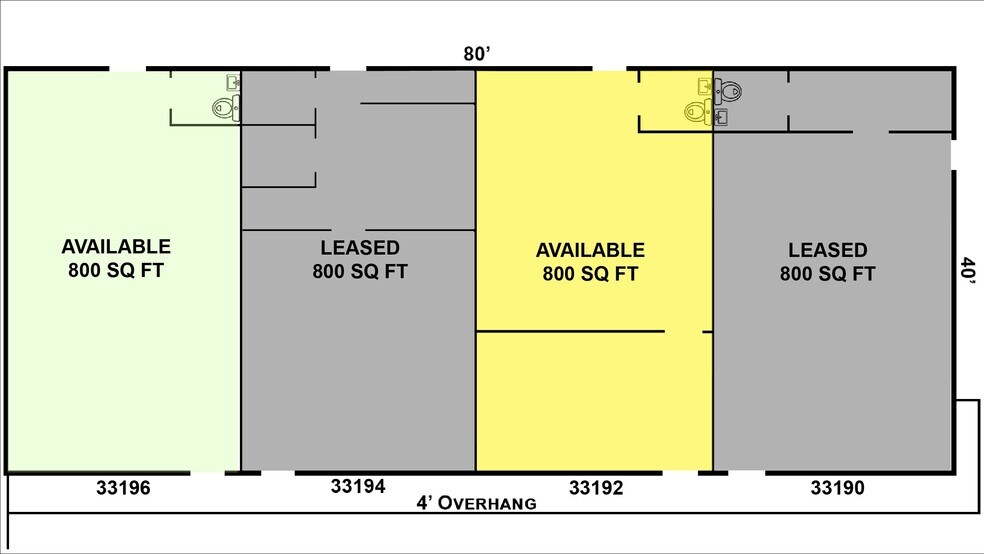 More Photos Of 33190-33196 Groesbeck Hwy, Fraser Storefront Retail Office For Lease