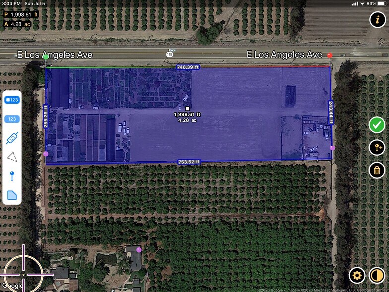 More Photos Of 1666 E Los Angeles Ave, Somis Land For Lease