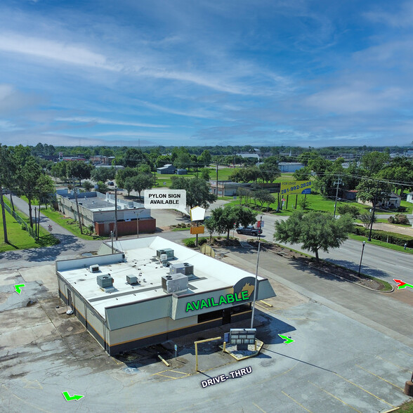 Primary Photo Of 3200 S Main St, Stafford Fast Food For Sale