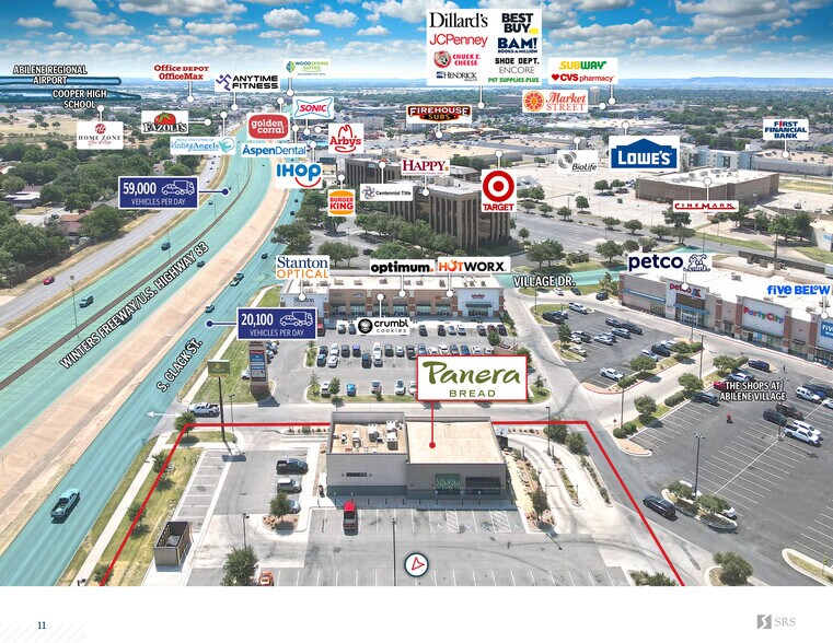 More Photos Of 3506 S Clack St, Abilene Freestanding For Sale