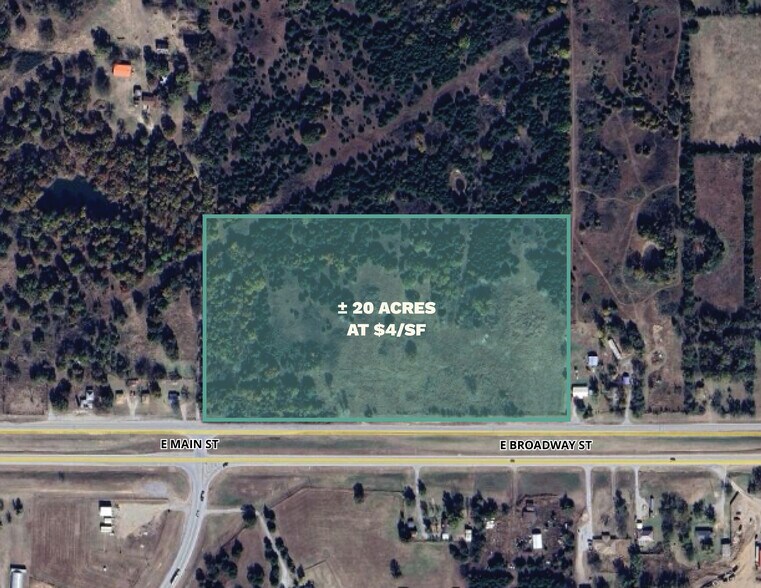 More Photos Of 7820 E Main St, Cushing Land For Sale