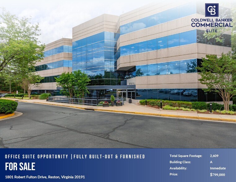 More Photos Of 1801 Robert Fulton Dr, Reston Medical For Sale