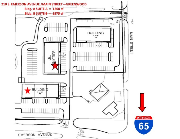 More Photos Of 210 S Emerson Ave, Greenwood Storefront Retail Office For Lease