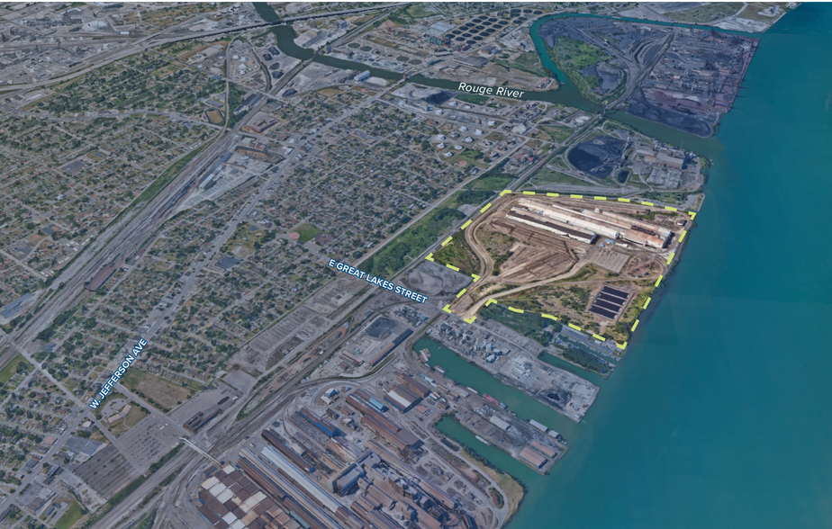 Primary Photo Of 500 Great Lakes, River Rouge Land For Sale