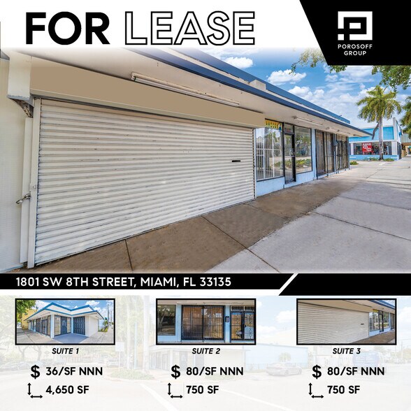 Primary Photo Of 1801 SW 8th St, Miami General Retail For Sale