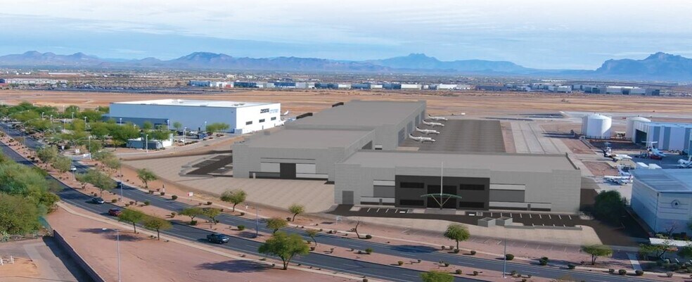 More Photos Of 5559 S Sossaman Rd, Mesa Airplane Hangar For Lease