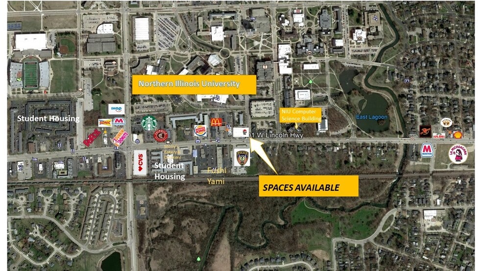 More Photos Of 701 W Lincoln Hwy, Dekalb Restaurant For Lease