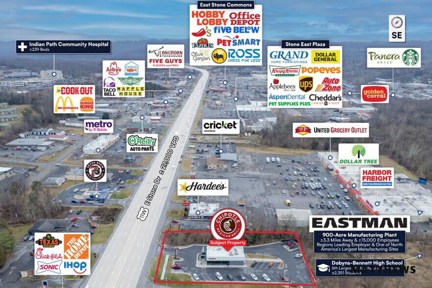 More Photos Of 1401 E Stone Dr, Kingsport Carwash For Sale