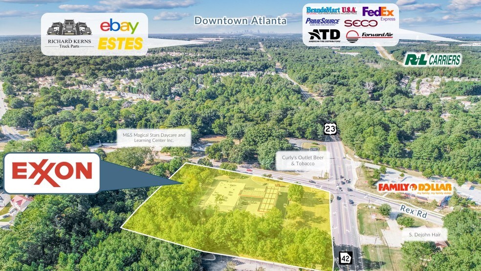 More Photos Of 5969 Highway 42, Rex Convenience Store For Sale