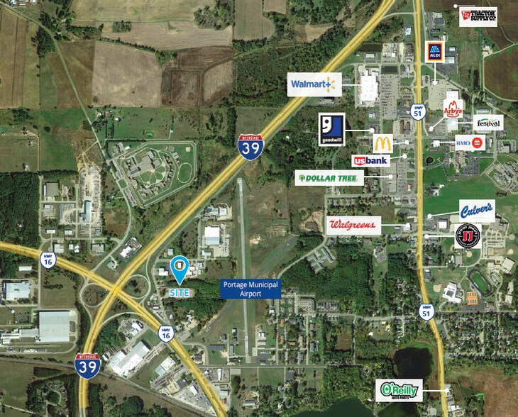 More Photos Of 2531 W Wisconsin St, Portage Land For Lease