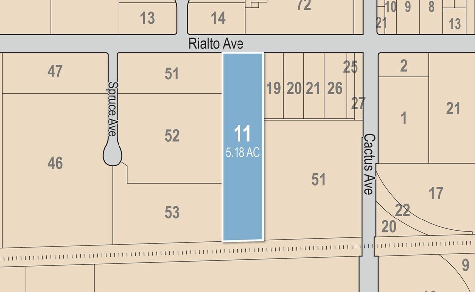 More Photos Of 805 W Rialto Ave, Rialto Land For Lease