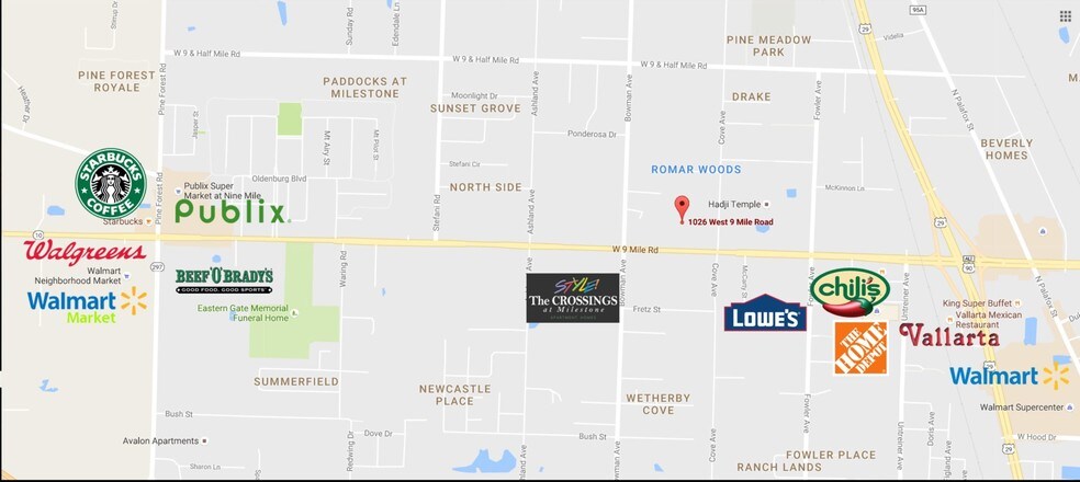 More Photos Of 1026 W Nine Mile Rd, Pensacola Land For Sale