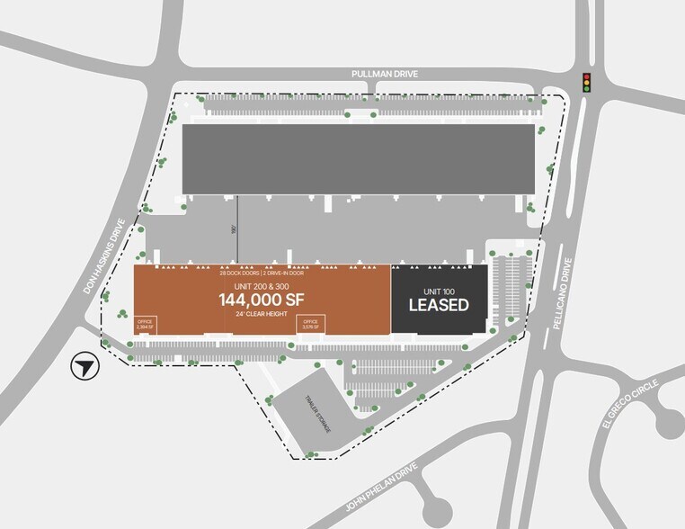 More Photos Of 11970 Pellicano Dr, El Paso Warehouse For Lease