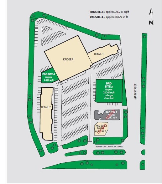 More Photos Of 6805 Main St, The Colony Unknown For Lease