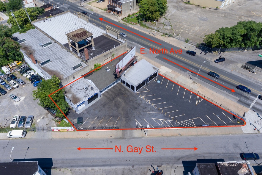 Primary Photo Of 2351 E North Ave, Baltimore Auto Repair For Sale