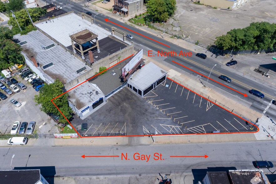 Primary Photo Of 2351 E North Ave, Baltimore Auto Repair For Sale
