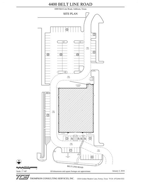 More Photos Of 4400 Belt Line Rd, Addison Freestanding For Lease