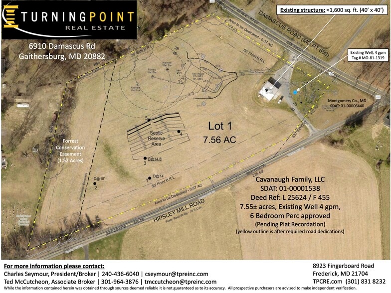 More Photos Of 6910 Damascus Rd, Gaithersburg Land For Sale