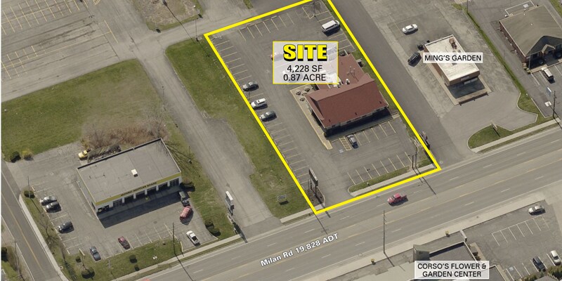 More Photos Of 3321 Milan Rd, Sandusky Restaurant For Lease