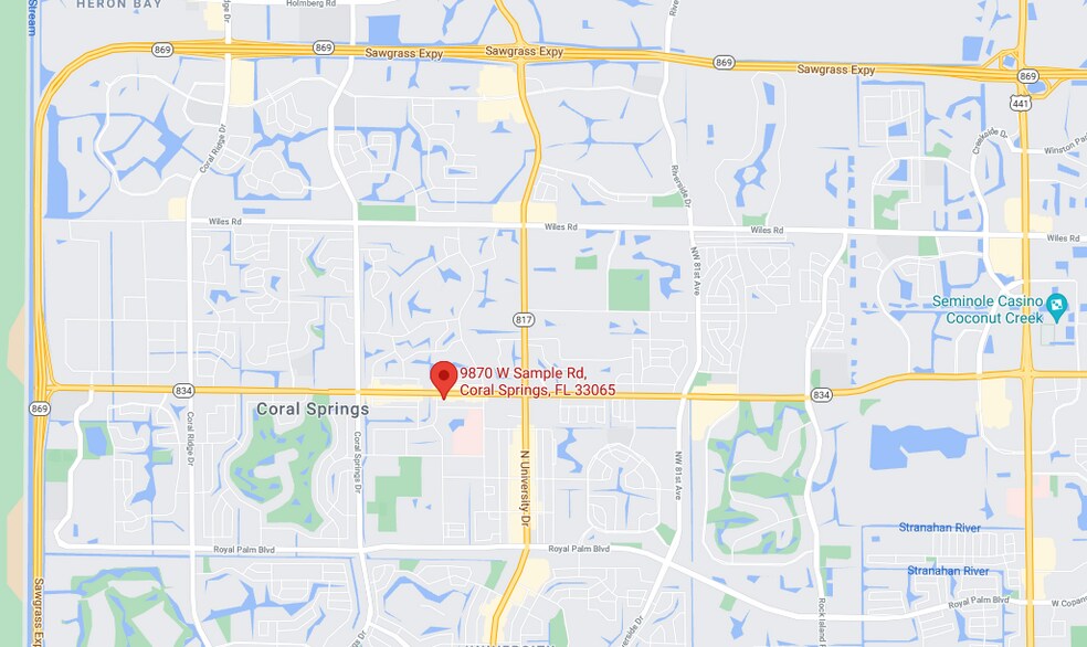 More Photos Of 9866 W Sample Rd, Coral Springs Storefront Retail Office For Lease