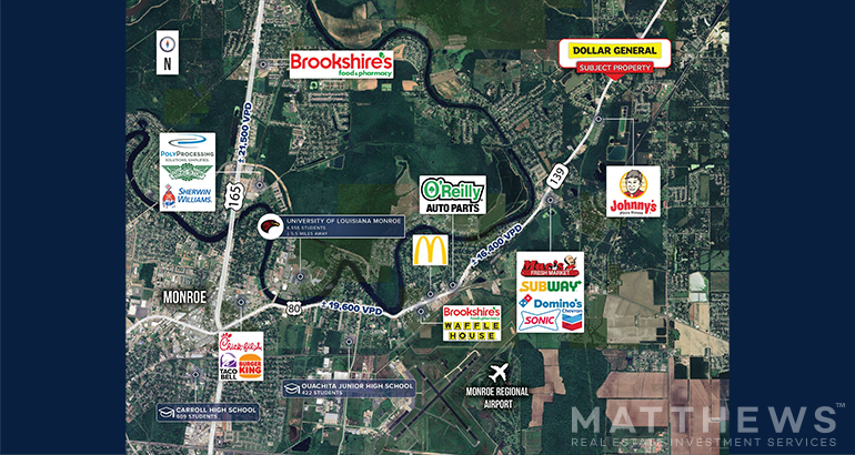 More Photos Of 1382 Highway 139, Monroe General Retail For Sale