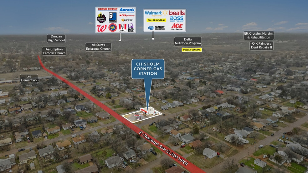 More Photos Of 211 E Chestnut Ave, Duncan Service Station For Sale