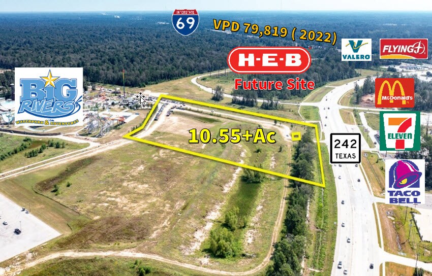 More Photos Of 23211 Texas 242, New Caney Land For Sale