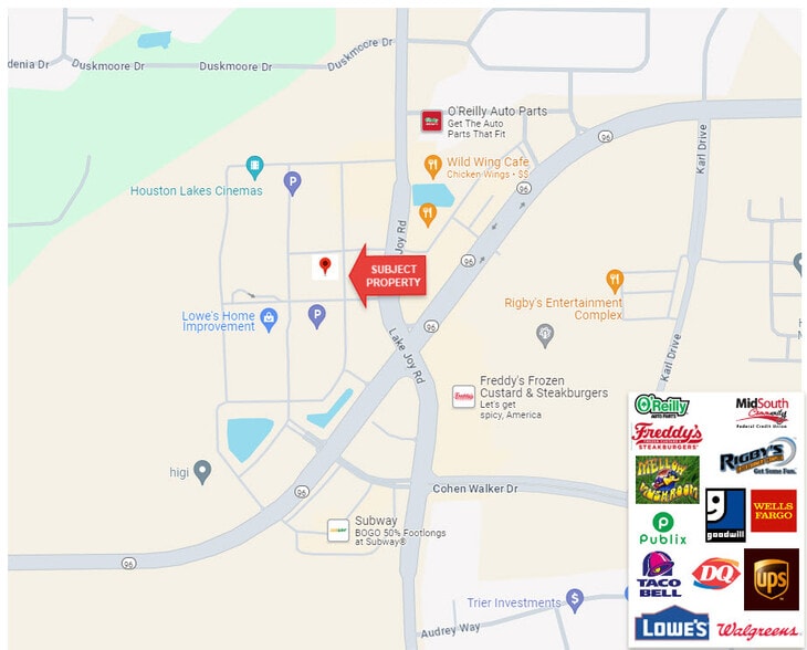 More Photos Of 1113 Highway 96, Warner Robins Land For Sale