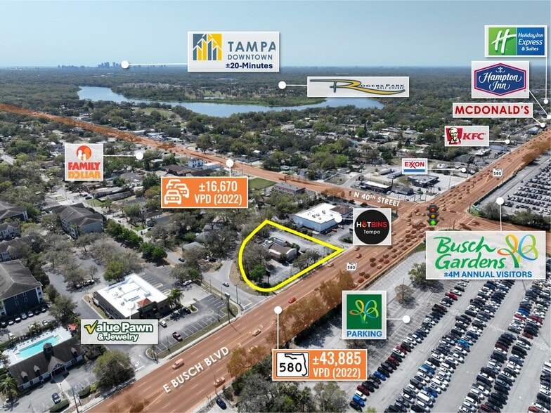 More Photos Of 4011 E Busch Blvd, Tampa Fast Food For Lease