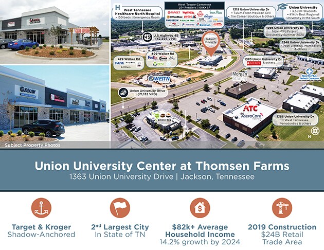 More Photos Of 1363 Union University Dr, Jackson Storefront For Lease