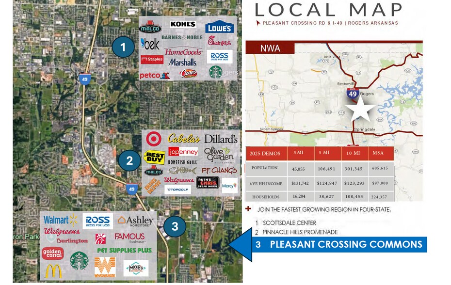 More Photos Of 4311 S Pleasant Crossing Blvd, Rogers General Retail For Lease
