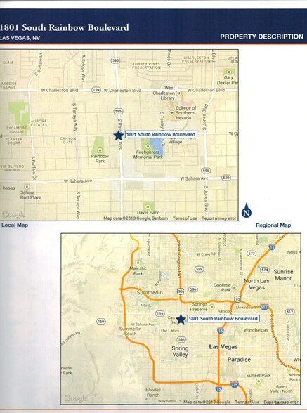 More Photos Of 1801 S Rainbow Blvd, Las Vegas Storefront Retail Office For Sale