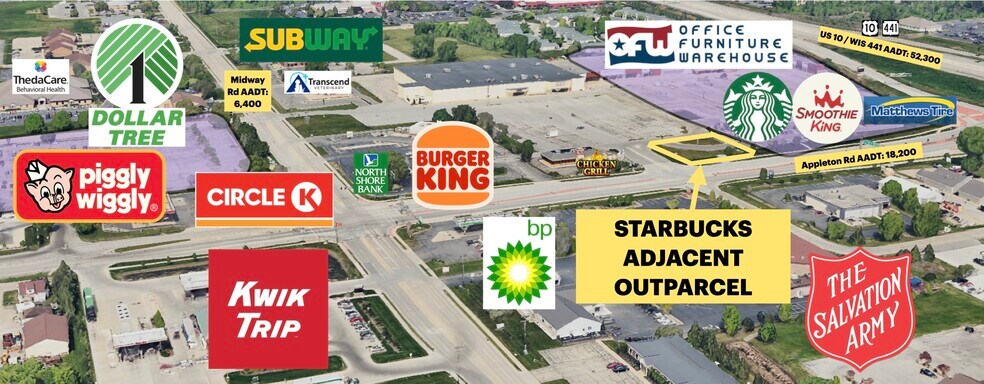 More Photos Of 1578 Appleton Rd., Menasha Land For Lease