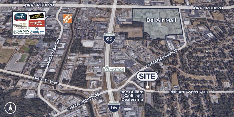 More Photos Of 840 Executive Park Dr, Mobile Land For Sale