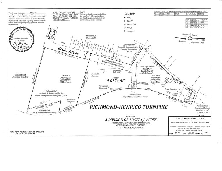 More Photos Of 1600 Beale St, Richmond Land For Sale