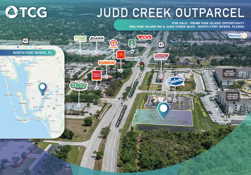 Primary Photo Of Pine Island Rd @ Judd Creek Blvd, North Fort Myers Land For Sale