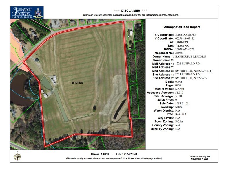 More Photos Of 2614 Buffalo Rd, Smithfield Land For Sale