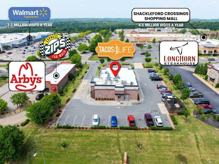 Primary Photo Of 2630 S Shackleford Rd, Little Rock Restaurant For Sale