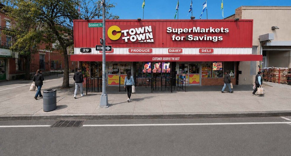 Primary Photo Of 29 Belmont Ave, Brooklyn Supermarket For Sale