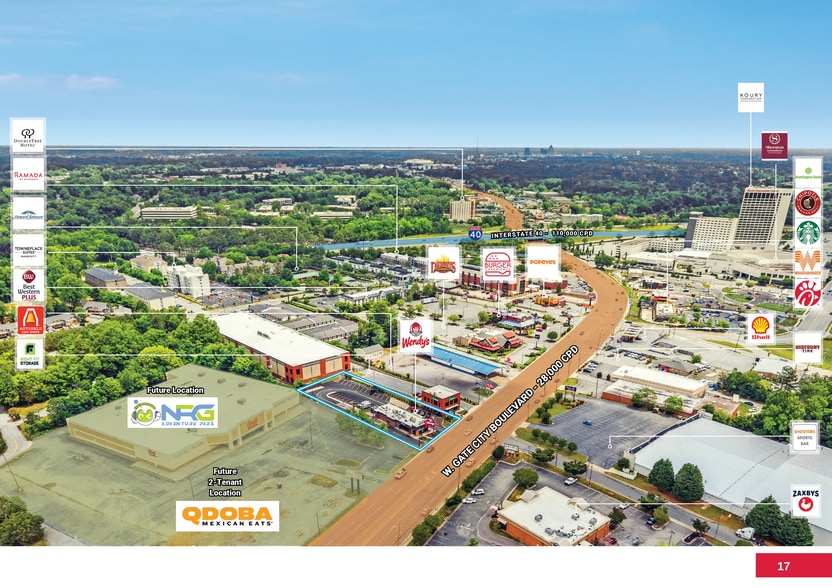 More Photos Of 3500 W Gate City Blvd, Greensboro Fast Food For Sale