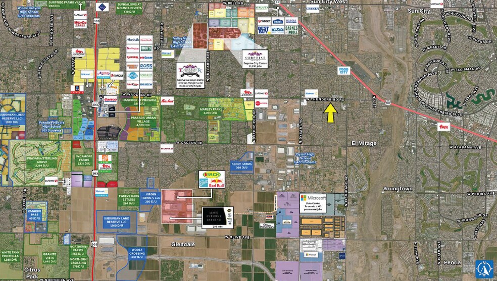 More Photos Of 126th Ave & Thunderbird, El Mirage, AZ, El Mirage Land For Lease