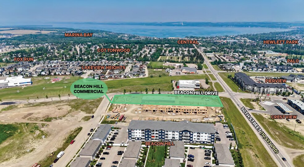 More Photos Of 1 Beacon Hill Dr, Sylvan Lake Storefront For Lease