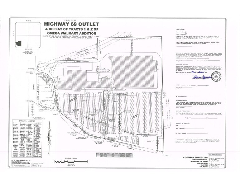 Primary Photo Of 2410 E Shawnee Rd, Muskogee Land For Sale